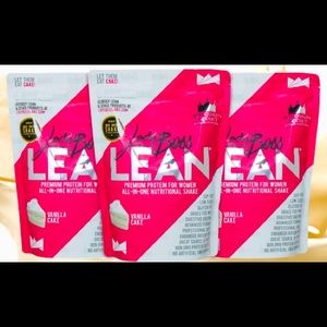 3 bags of vanilla cake flavored lady boss lean protein shakes!
